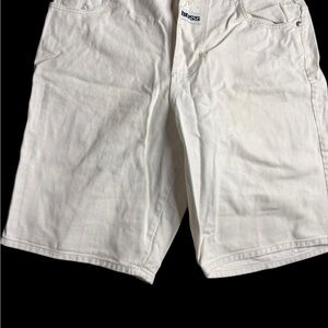Very Rare Vintage 90s Hugo Boss Ivory Jean Baggy Shorts for Men!